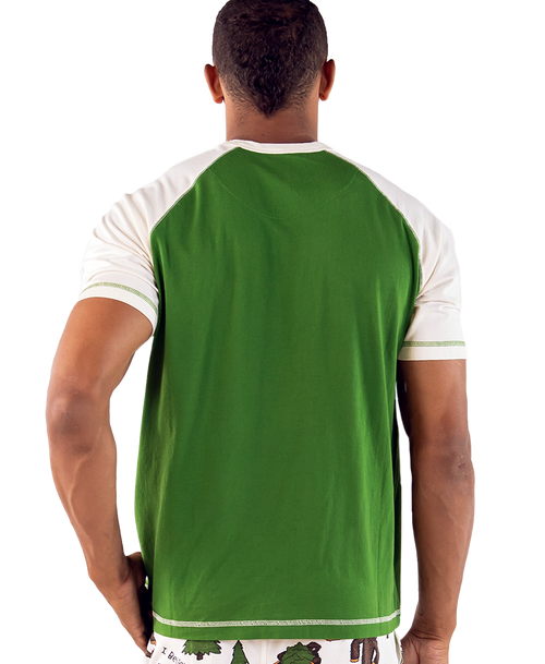 Lazy One I Believe Bigfoot Men's PJ Tee