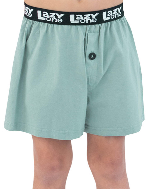 Lazy One It Wasn't Me Blue Kid Boxer