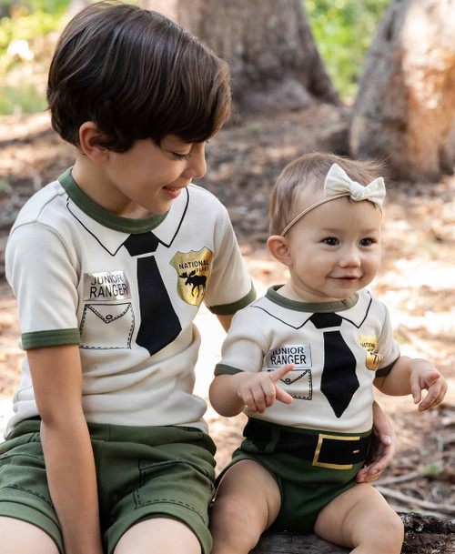 Lazy One Junior Ranger Infant Creeper Onesie