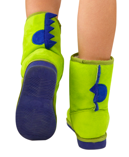 Lazy One Kid's Dino Slipper Boots