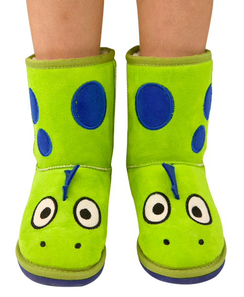 lazy one Kid's Dino Slipper Boots