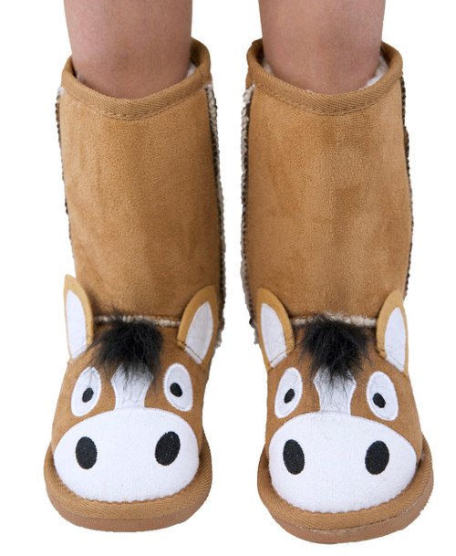 lazy one Kid's Horse Slipper Boots