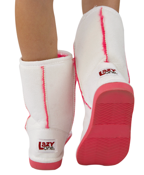Lazy One Kid's Unicorn Slipper Boots
