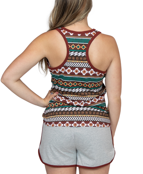 Lazy One Kokopelli Women's Tank & Short Set