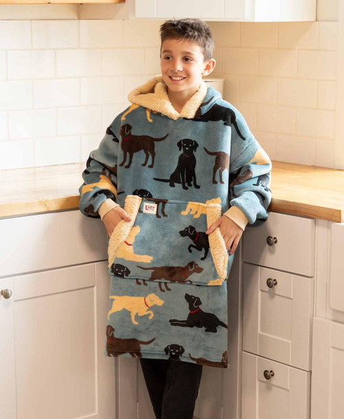 Lazy One Labs Kid Blanket Hoodie