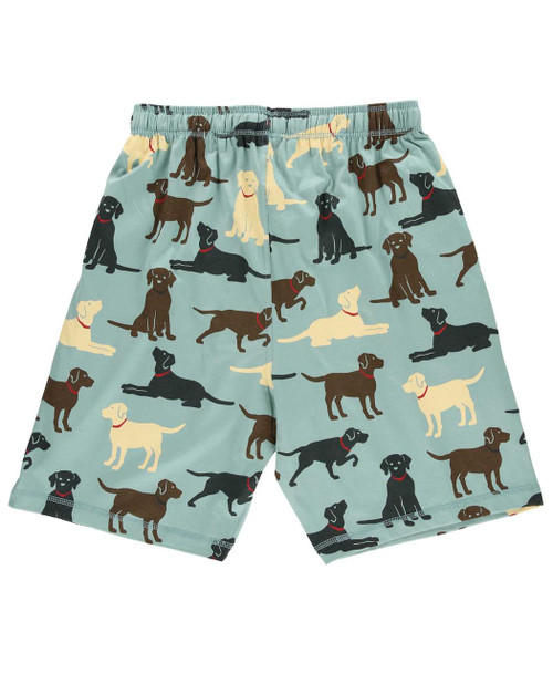 Lazy One Labs Men's Dog Pajama Shorts