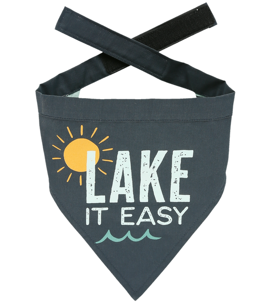 Lazy One Lake It Easy Dog Bandana