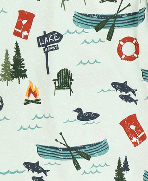 Lazy One Lake It Easy Women's Regular Fit PJ Set