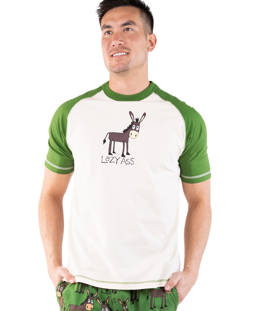 lazy one Lazy Ass Men's Donkey PJ Tee