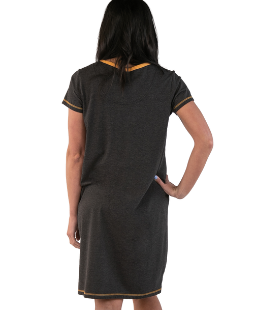 Lazy One Leaf Me Alone Women's V-Neck Nightshirt