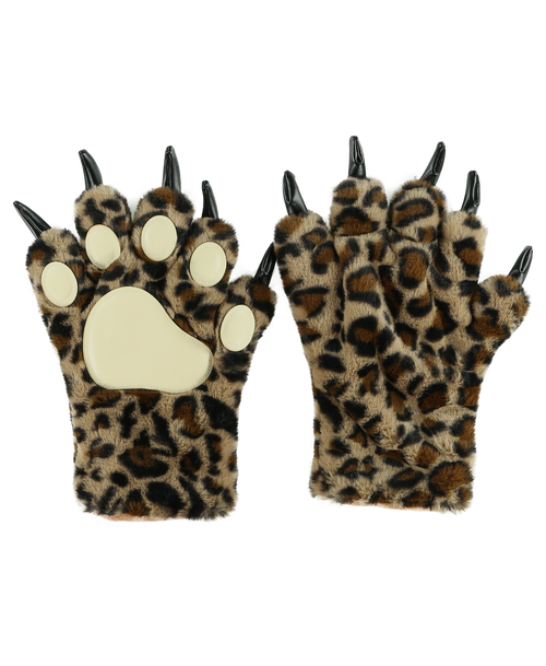 lazy one Leopard Kid and Adult Paw Mitt
