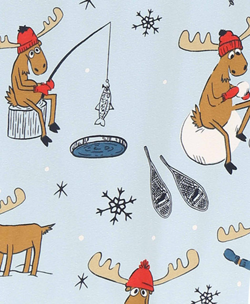 Lazy One Let It Snow Kid's Long Sleeve PJ's