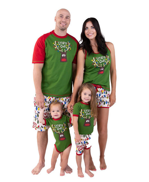 Lazy One Lights Out Infant Creeper Onesie