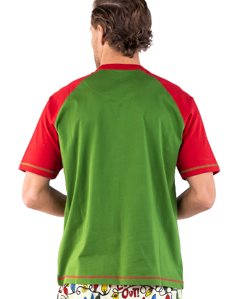 Lazy One Lights Out Men's PJ Tee