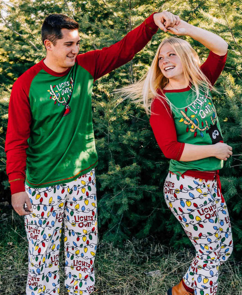 Lazy One Lights Out Women's Reindeer Legging Set