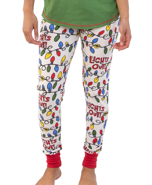 lazy one Lights Out Women's Reindeer Legging