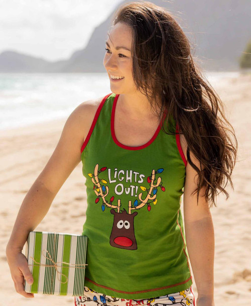 Lazy One Lights Out Women's Tank Top