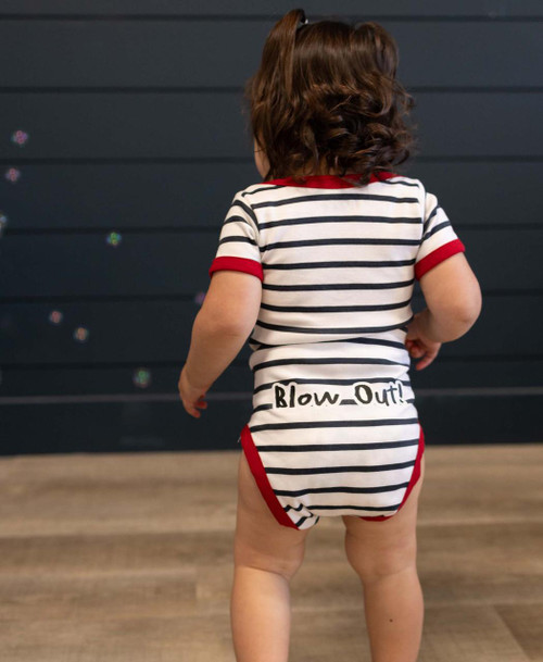 Lazy One Lil' Squirt Whale Infant Creeper Onesie