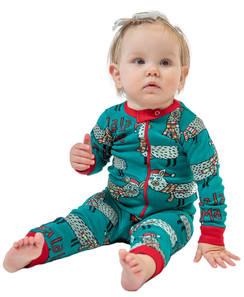 lazy one Llama | Infant Union Suit