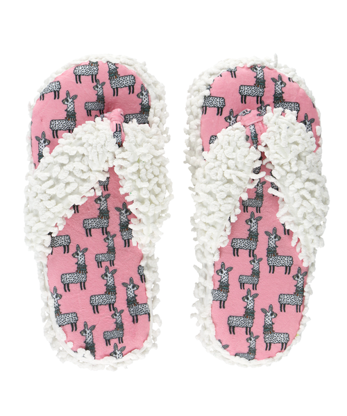 lazy one Llama Spa Slipper