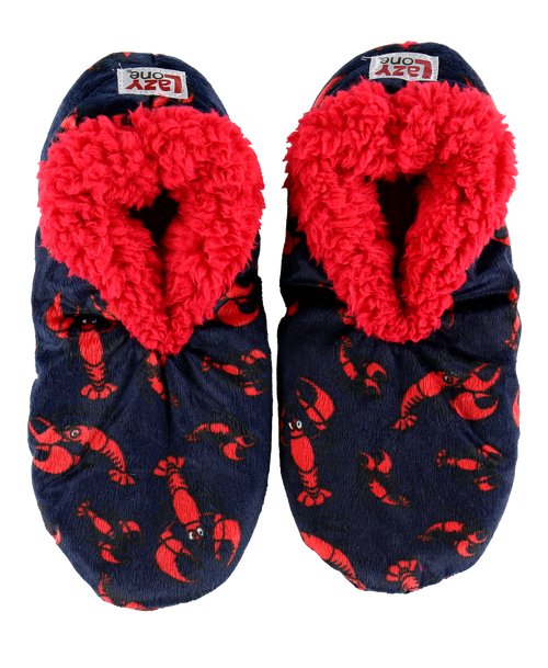 Lazy One Lobster Fuzzy Feet Slipper