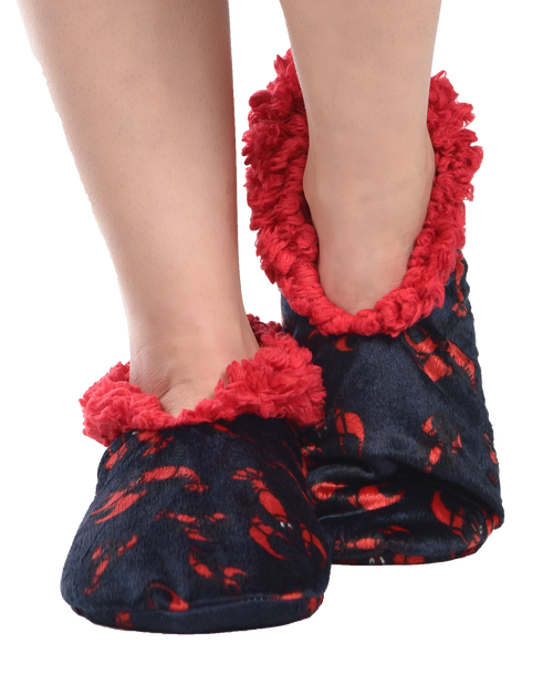 lazy one Lobster Fuzzy Feet Slipper