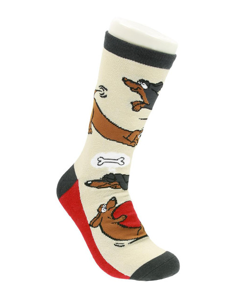 lazy one Long to Be Around You Dog Crew Sock