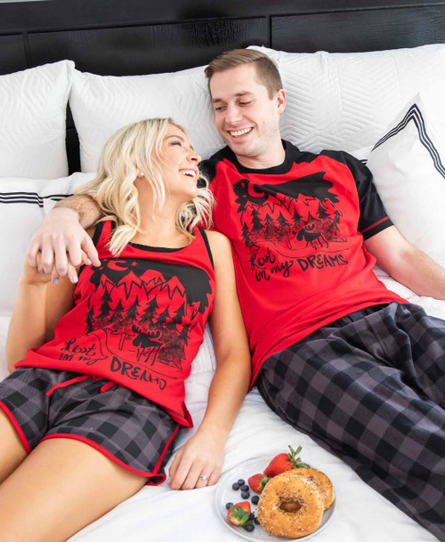 Lazy One Lost In My Dreams Men's Pajama Set