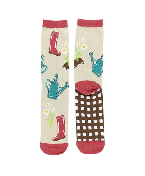 Lazy One Love My Bed Gardening Crew Sock