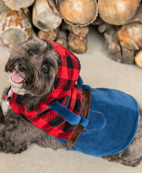 Lazy One Lumberjack Hooded Dog Costume