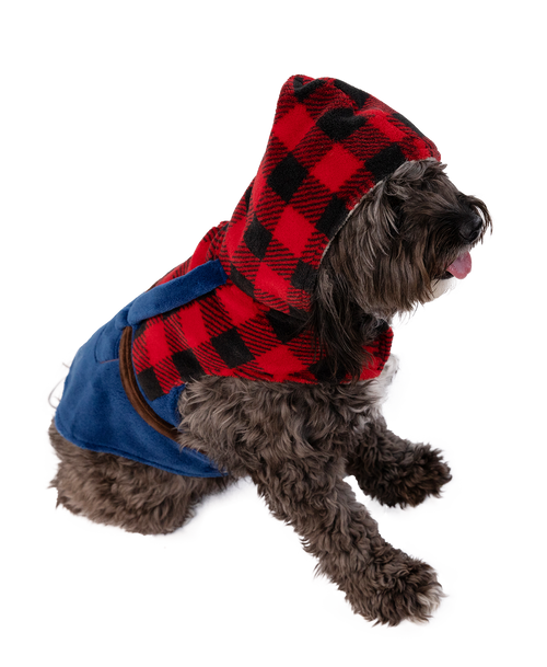 lazy one Lumberjack Hooded Dog Costume