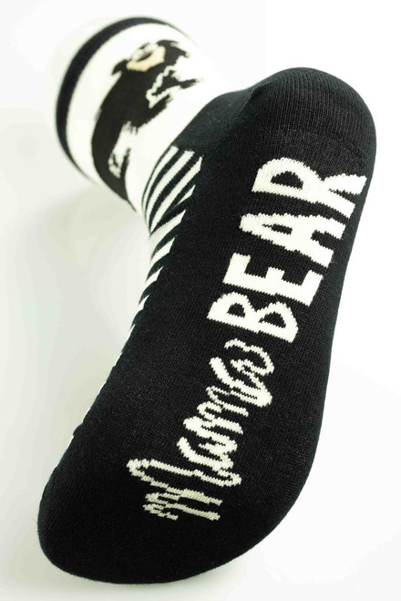 Lazy One Mama Bear Crew Sock