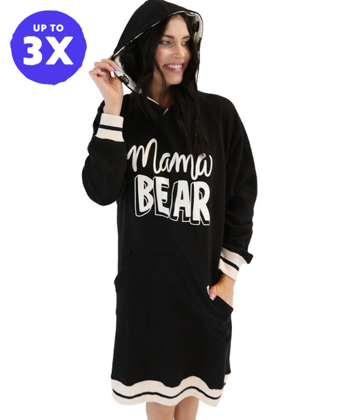 lazy one Mama Bear Sleep Hoodie