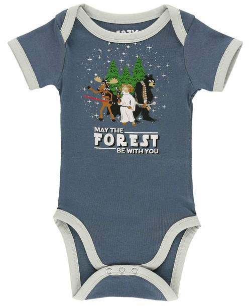 Lazy One May The Forest Infant Creeper Onesie