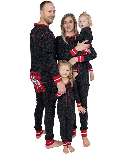Lazy One Moose Caboose Adult Onesie Flapjack