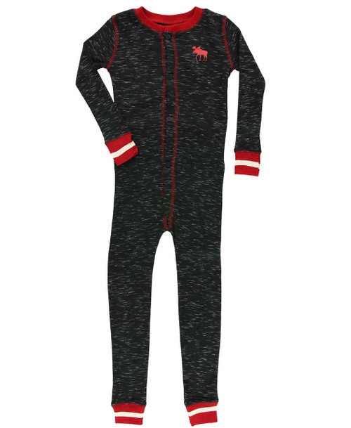 Lazy One Moose Caboose Kid Onesie Flapjack