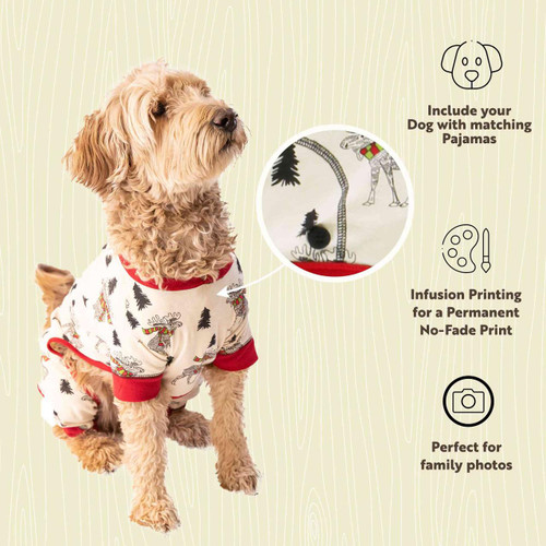 Lazy One Moosletoe Dog Onesie Flapjack