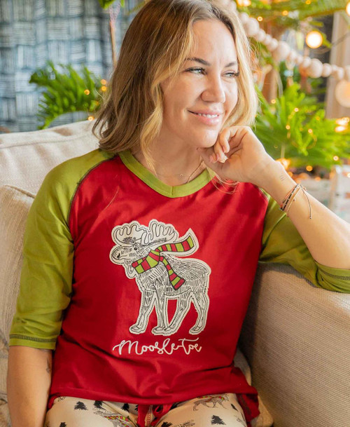 Lazy One Moosletoe Women's Tall Tee