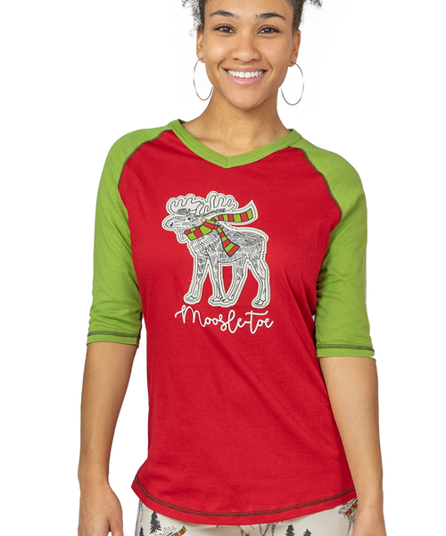 lazy one Moosletoe Women's Tall Tee