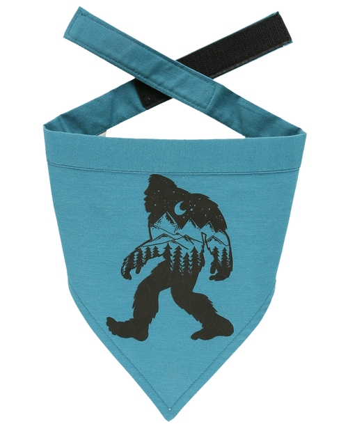 Lazy One Mountain Bigfoot Dog Bandana