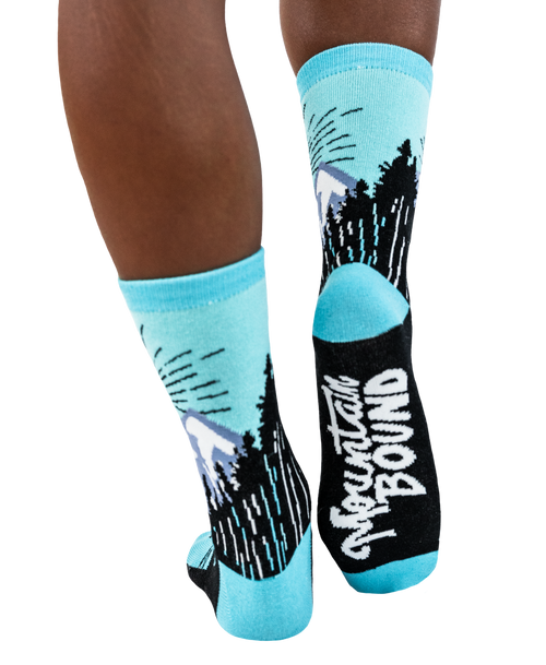 lazy one Mountain Bound Crew Sock