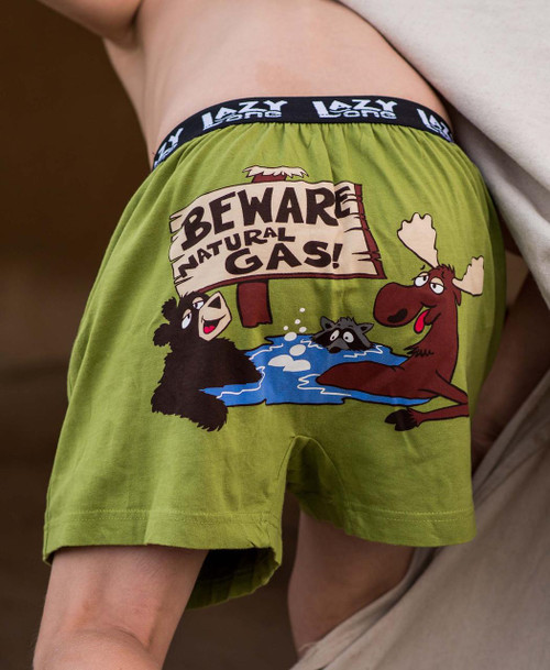 Lazy One Natural Gas Kid Boxer