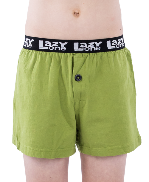 Lazy One Natural Gas Kid Boxer