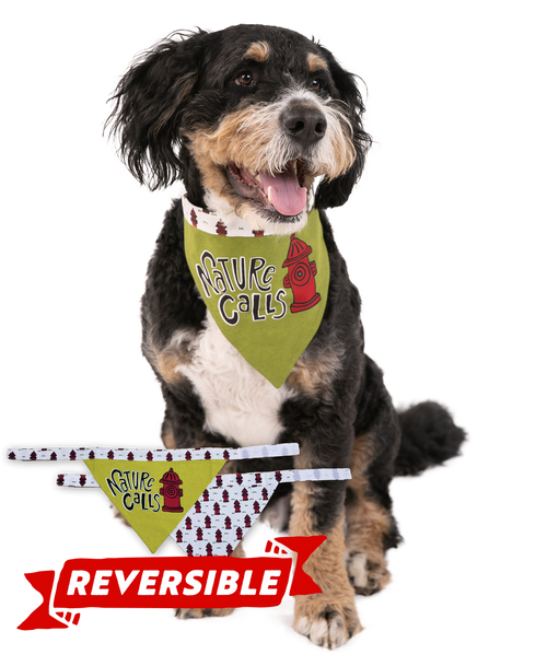 lazy one Nature Calls Dog Bandana
