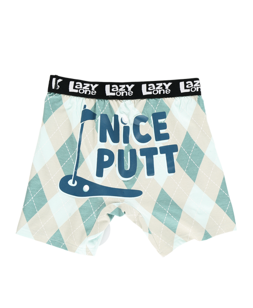 Lazy One Nice Putt Men's Boxer Briefs