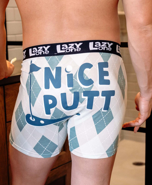 Lazy One Nice Putt Men's Boxer Briefs