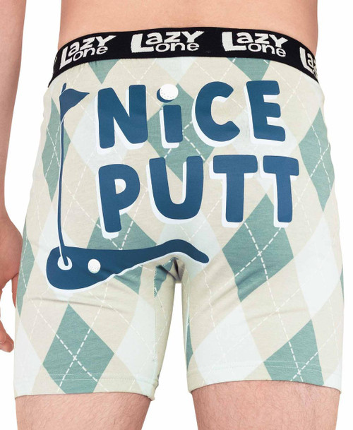 lazy one Nice Putt Men's Boxer Briefs