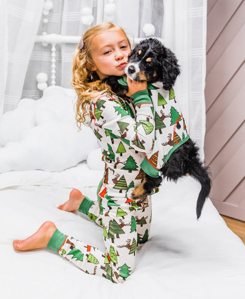 Lazy One No Peeking Dog Onesie Flapjack