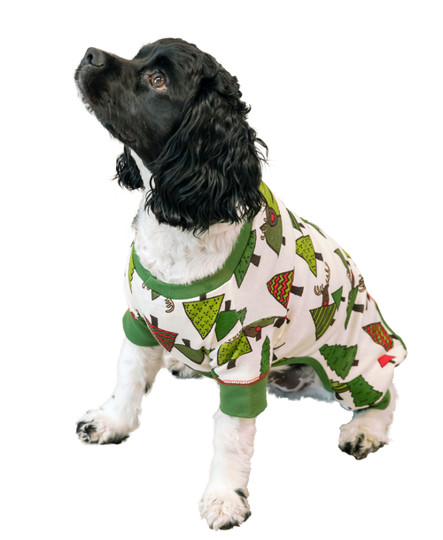 Lazy One No Peeking Dog Onesie Flapjack