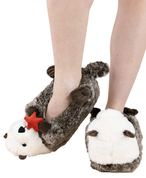 lazy one Otter Critter Slippers